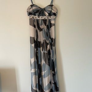 Beautiful long BCBG dress